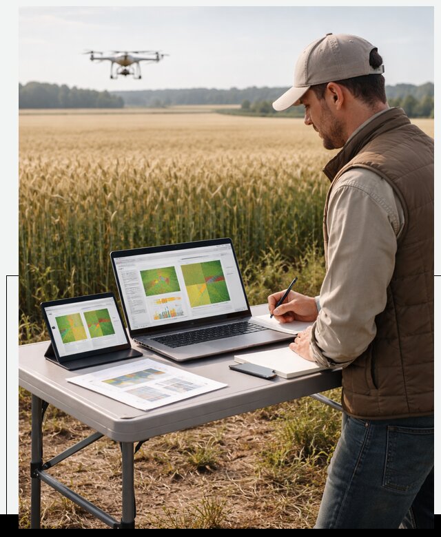 Система AI прогнозирования урожайности для точных агрономий в Пушкине