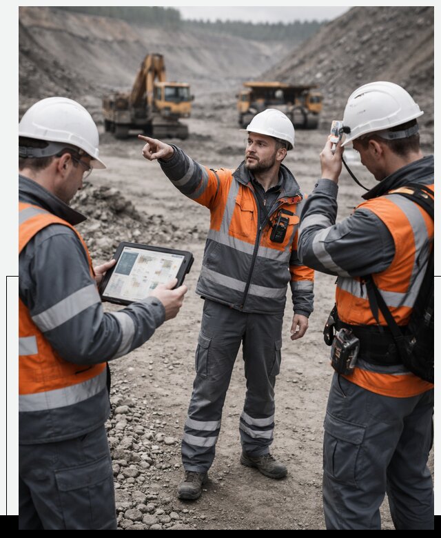 Система контроля персонала для горнодобывающей отрасли в Пушкине