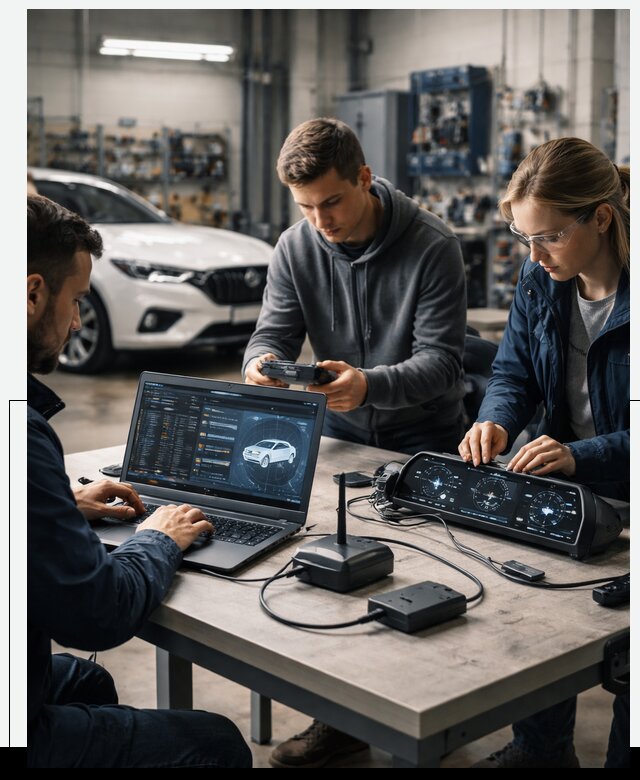 Разработка Connected Car и ПО для автопрома в Пушкине