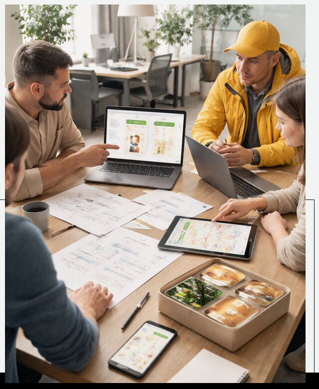 Разработка агрегатора доставки еды в Пушкине от 15560 р., АвикейПшк