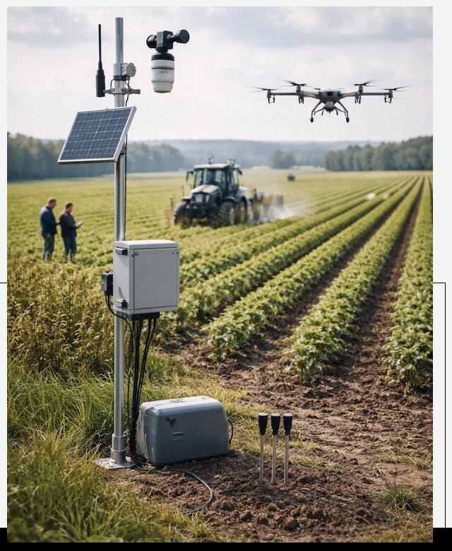 Разработка IoT мониторинга полей в Пушкине от 8817 р. | АвикейПшк